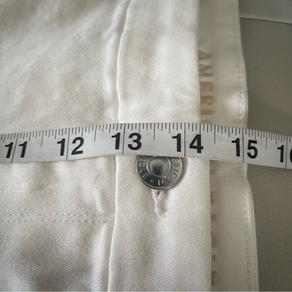American Eagle jeans women’s white size 24 Curvy Hi-Rise  jeggings bright NWT - Picture 16 of 16